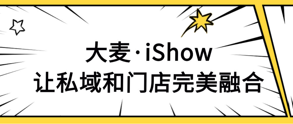 大麦·iShow丨轻量级手机POS终端，门店销售增长新引擎