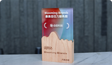 伯俊科技荣获消费纪「Blooming Brands年度·品牌 最具信任力服务商」